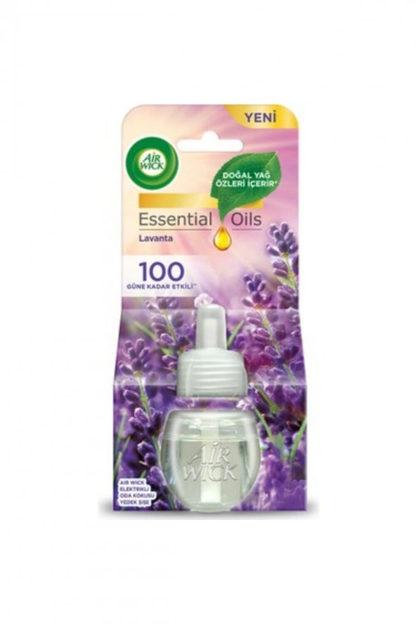 AIR WICK ELEKTRİKLİ ODA KOKUSU YEDEK ŞİŞE LAVANTA 19 ML