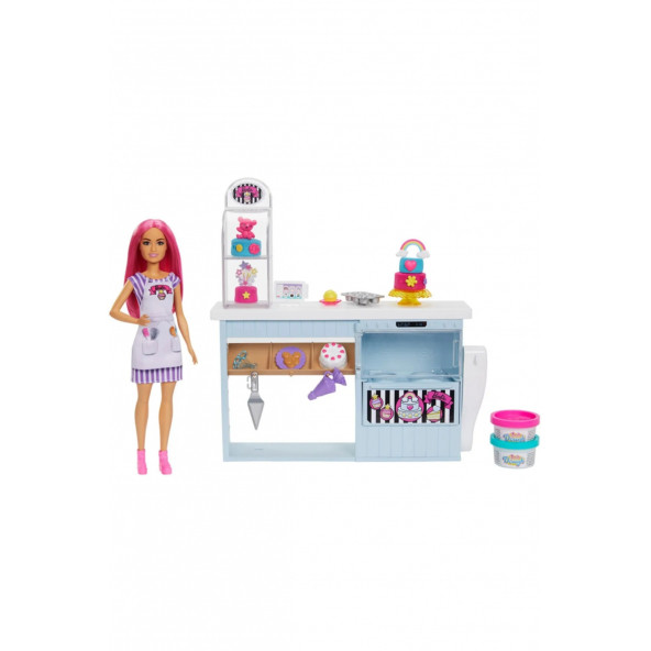 Barbie Barbienin Pasta Dükkanı Oyun Seti 249572176-barbie