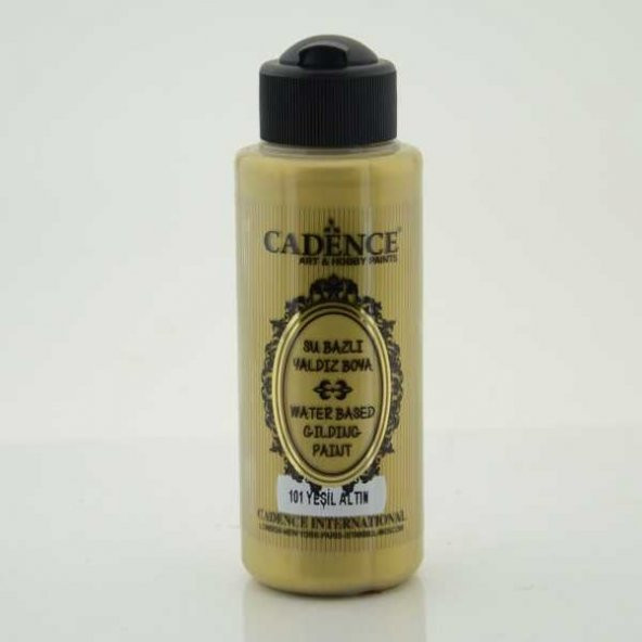 Cadence Su Bazlı Yaldız 120 ml. 101 Yeşil Altın