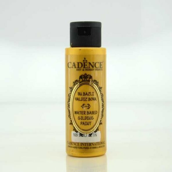 Cadence Su Bazlı Yaldız 70 ml. 109 Simli Altın ürün görseli