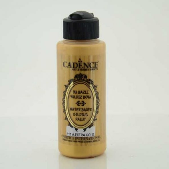 Cadence Su Bazlı Yaldız 120 ml. 111 A.Extra Gold