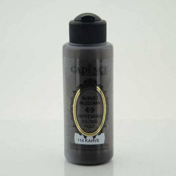 Cadence Su Bazlı Yaldız 120 ml. 114 Kahve