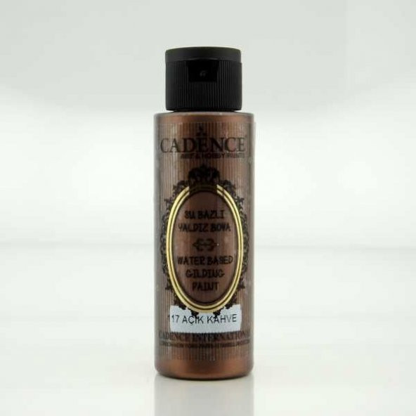 Cadence Su Bazlı Yaldız 70 ml. 117 Açık Kahve