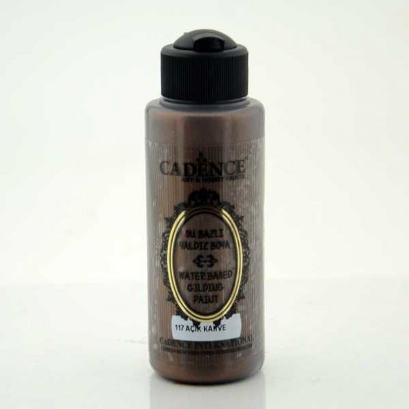 Cadence Su Bazlı Yaldız 120 ml. 117 Açık Kahve