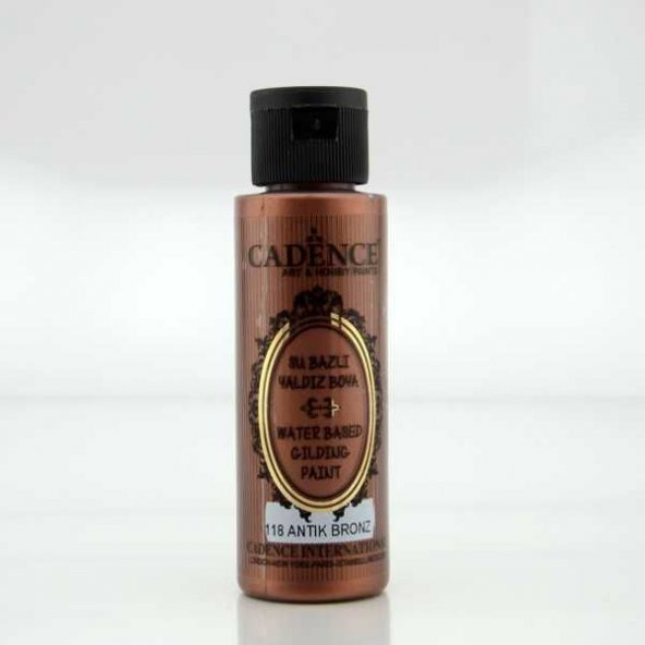 Cadence Su Bazlı Yaldız 70 ml. 118 Antik Bronz