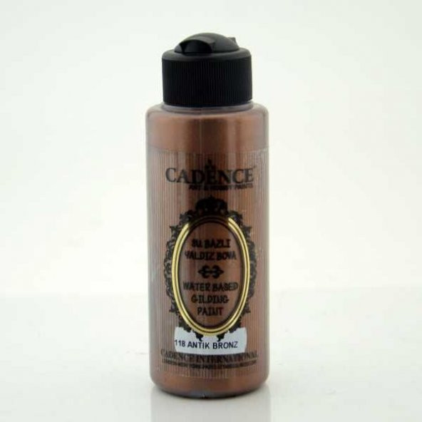 Cadence Su Bazlı Yaldız 120 ml. 118 Antik Bronz