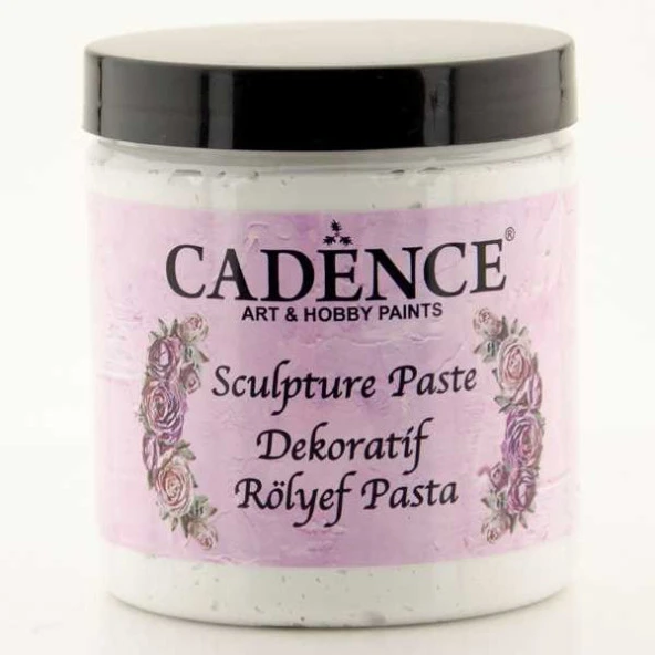 Cadence Sculpture Paste (Dekoratif Rölyef Pasta) 250 ml.