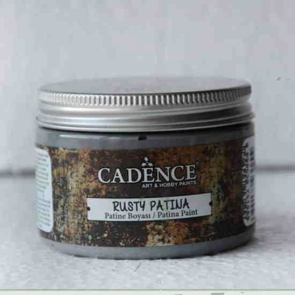 Cadence Rusty Patina Boyası 150 ml. RP04 GRİ
