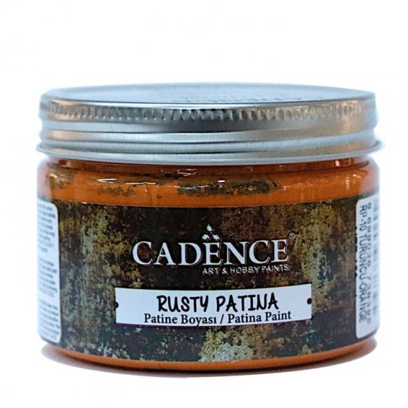 Cadence Rusty Patina Boyası 150 ml. RP10 TURUNCU