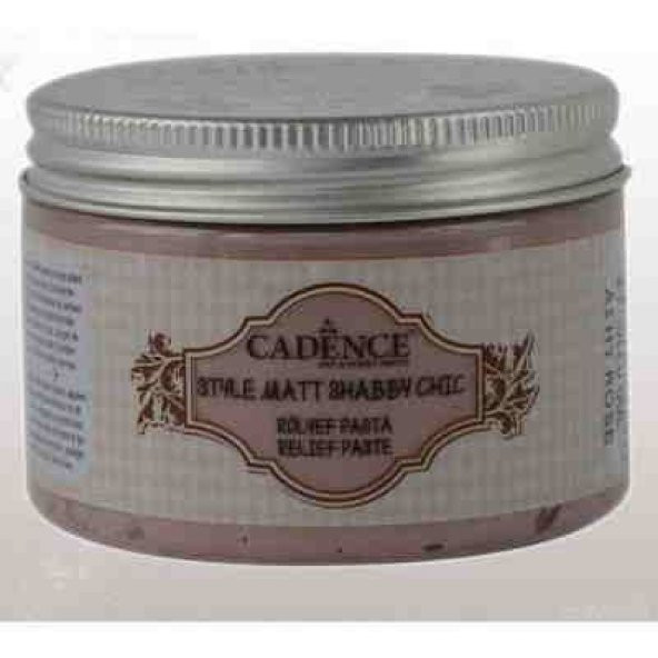 Cadence Style Matt Shabby Chic Rölyef Pasta SR-07 KÜLLÜ GÜL