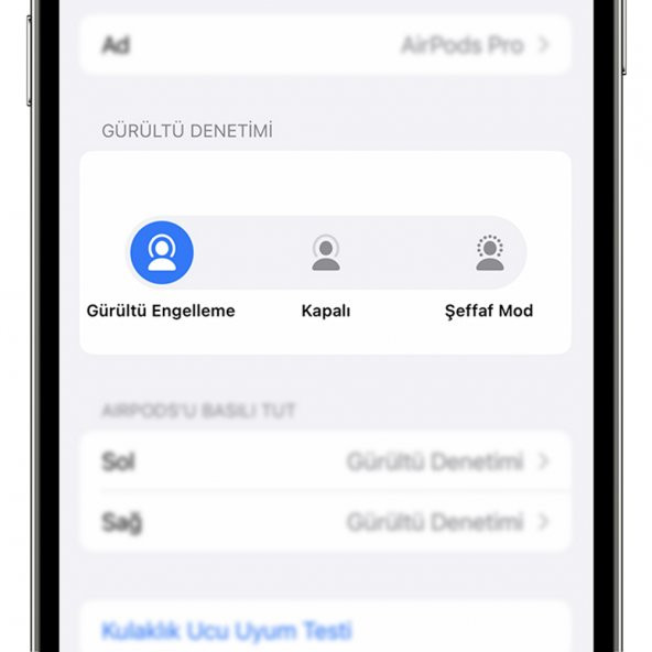FitPlus Airpods Pro ANC TWS Kulak İçi Kablosuz Bluetooth Kulaklık - 6