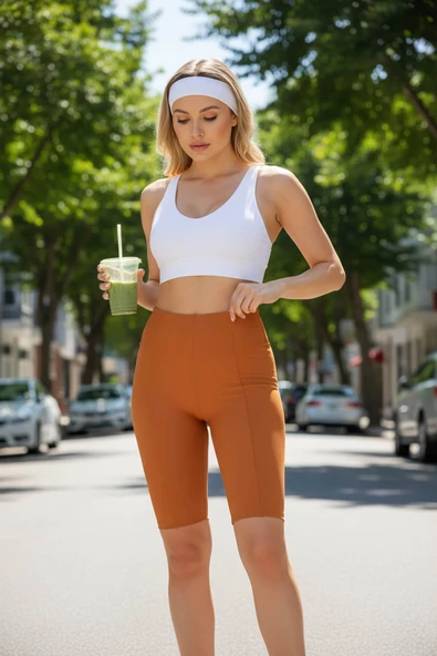 Kadın Taba Biker ürün görseli