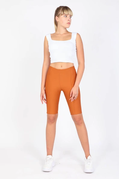 Kadın Taba Biker - Resim 2