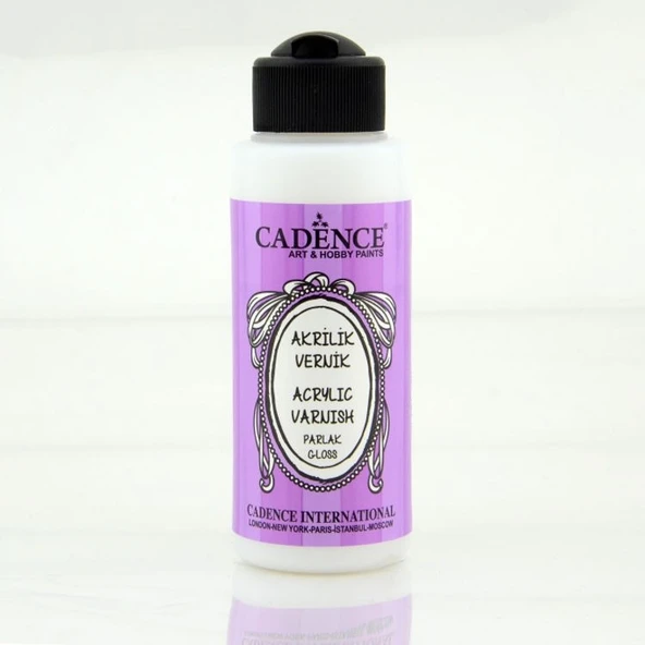 Cadence Su Bazlı Vernik PARLAK 120 ml.