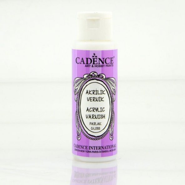 Cadence Su Bazlı Vernik PARLAK 70 ml. ürün görseli
