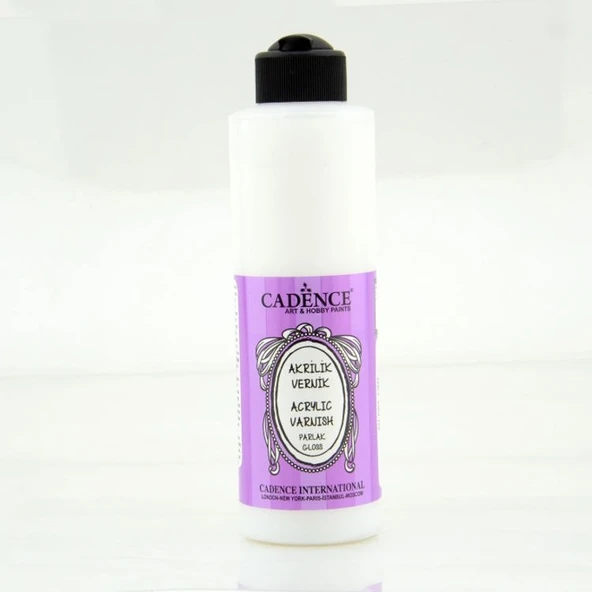 Cadence Su Bazlı Vernik PARLAK 250 ml.