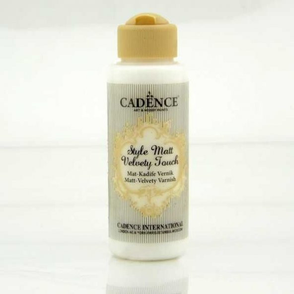 Cadence Style Matt Velvety Touch Kadife Vernik 120 ml.