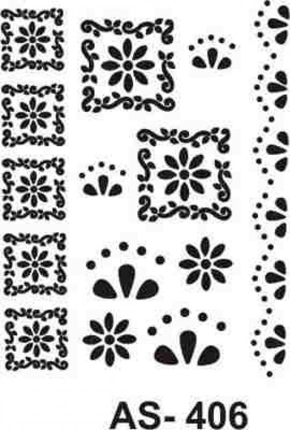 Cadence New Stencil Collection A4 AS-406