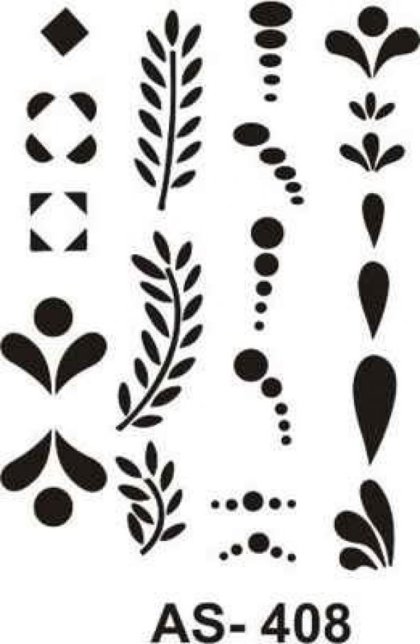 Cadence New Stencil Collection A4 AS-408