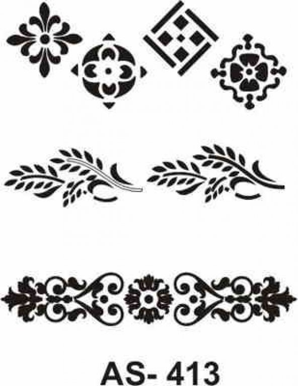 Cadence New Stencil Collection A4 AS-413
