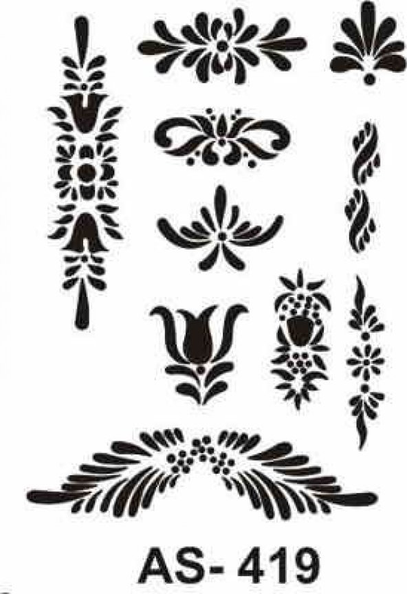Cadence New Stencil Collection A4 AS-419