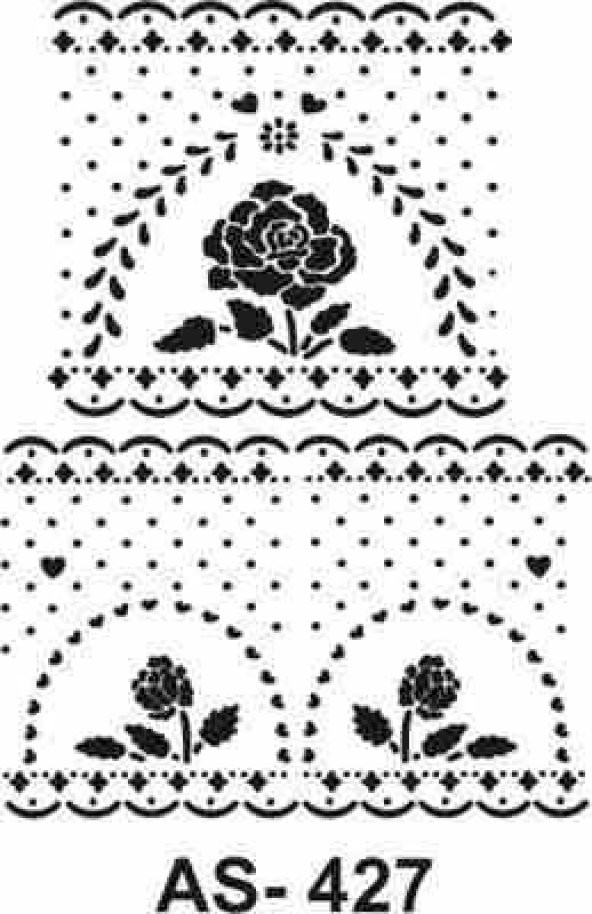 Cadence New Stencil Collection A4 AS-427