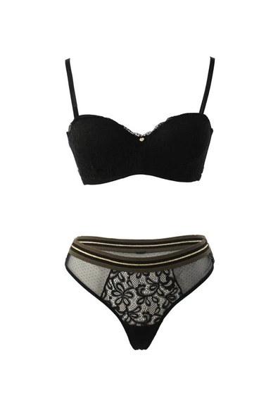 Pierre Cardin Kadın Straplez Soft Push Up Sütyen Takımı - Resim 3