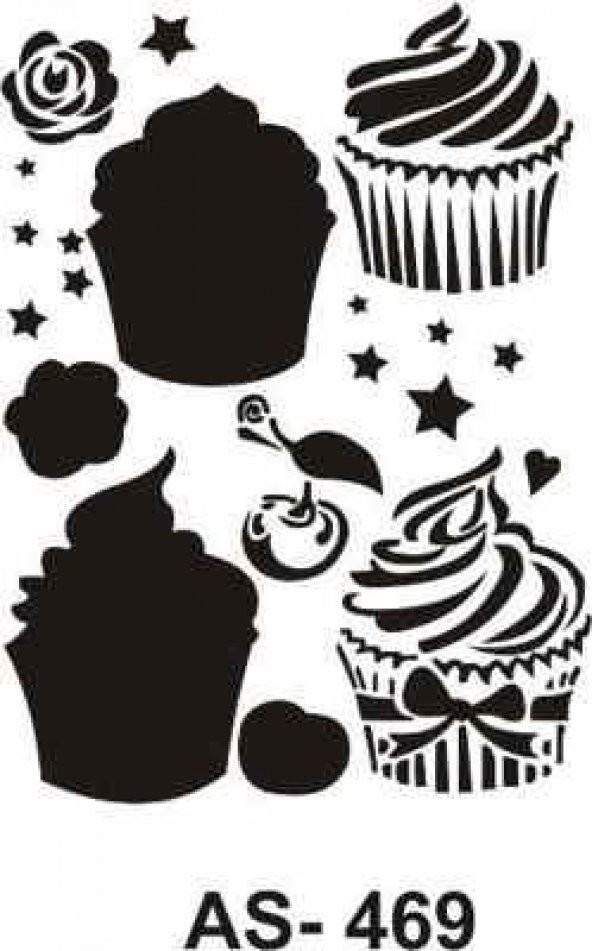 Cadence New Stencil Collection A4 AS-469 ürün görseli