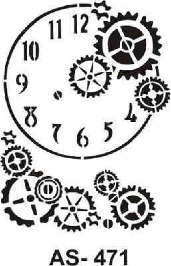 Cadence New Stencil Collection A4 AS-471