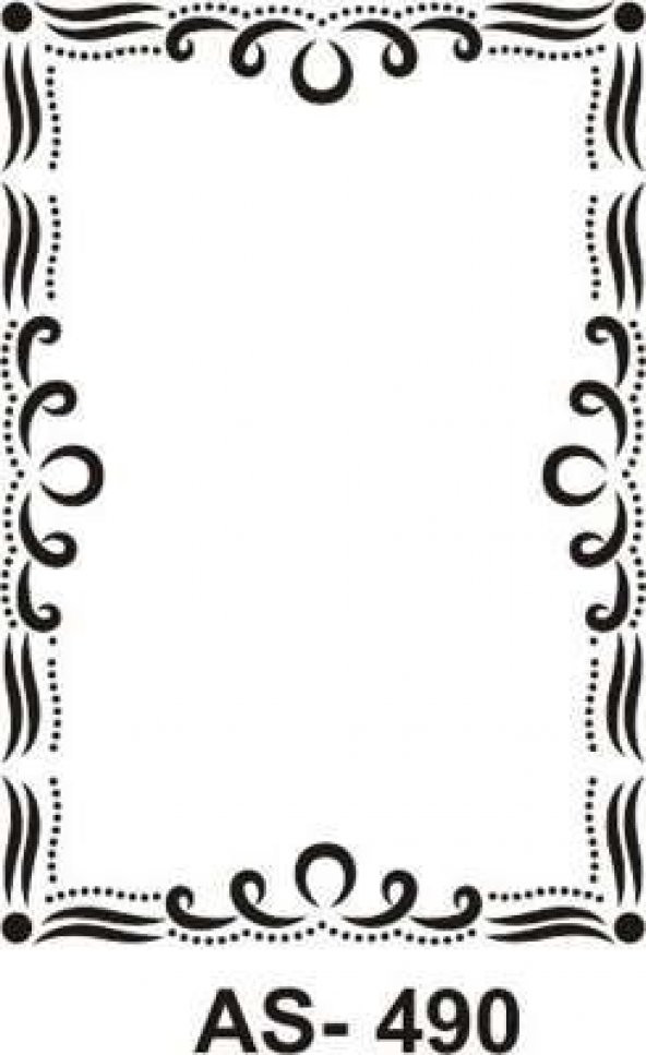 Cadence New Stencil Collection A4 AS-490