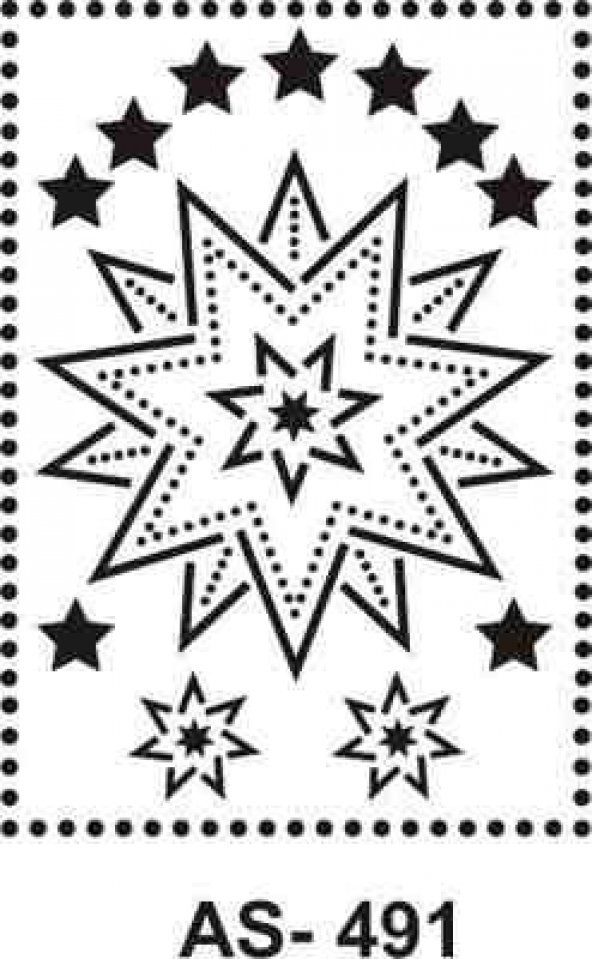 Cadence New Stencil Collection A4 AS-491