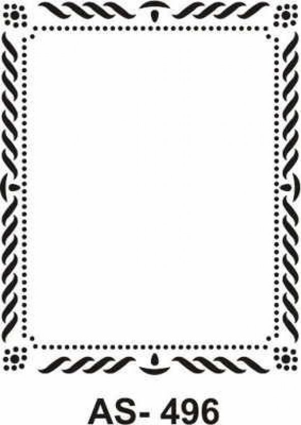 Cadence New Stencil Collection A4 AS-496