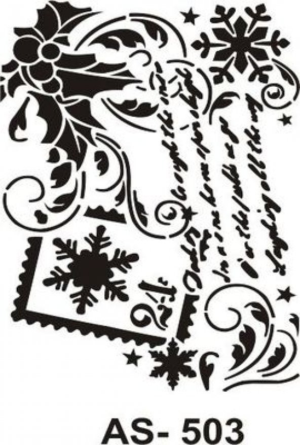 Cadence New Stencil Collection A4 AS-497