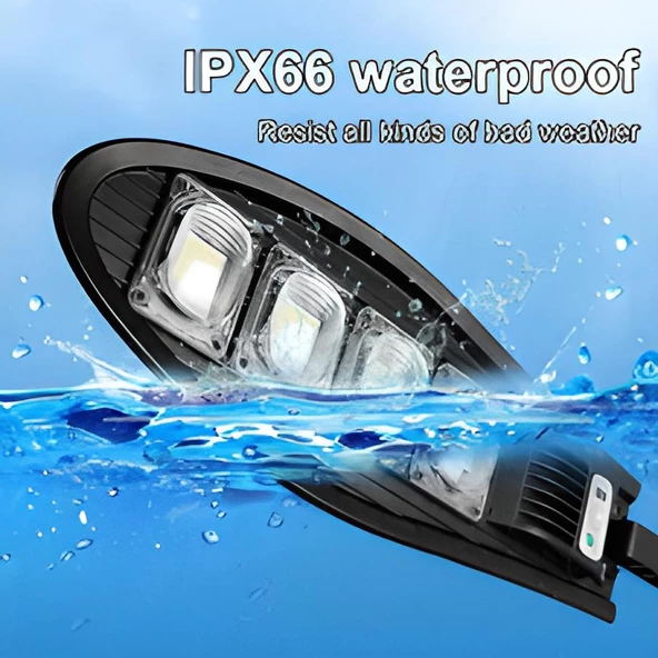 W779B GÜNEŞ PANELLİ SOLAR BAHÇE AYDINLATMASI-LAMBASI - 3