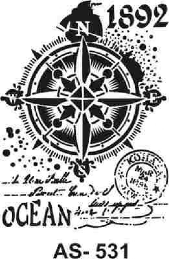 Cadence New Stencil Collection A4 AS-531