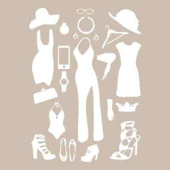 Cadence New Stencil Collection A4 AS-544 ürün görseli