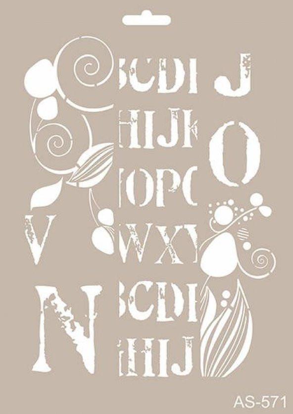 Cadence New Stencil Collection A4 AS-571