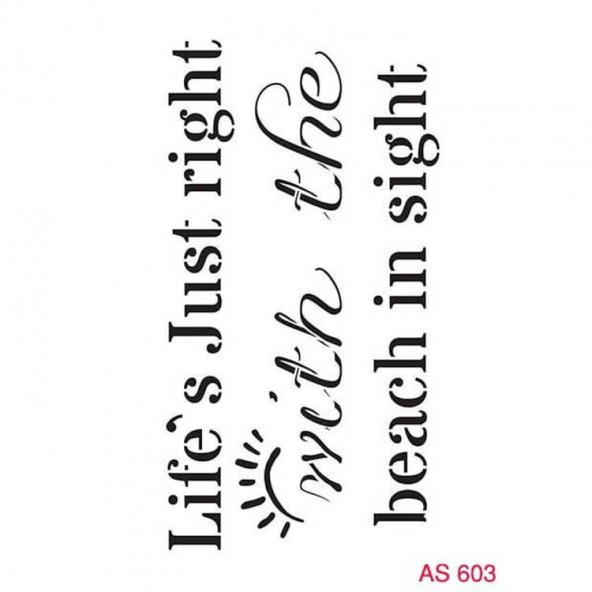 Cadence New Stencil Collection A4 AS-603