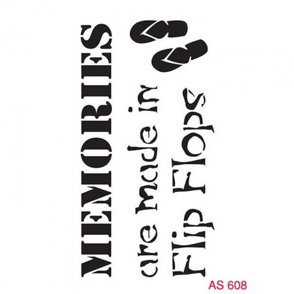 Cadence New Stencil Collection A4 AS-608