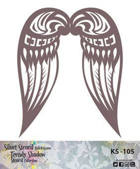 Cadence Siluet (Kenarsız) Stencil KS-105