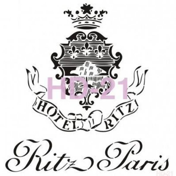 Cadence Home Decor Stencil Boyama Şablonu 45x45 cm. HD-21 ürün görseli