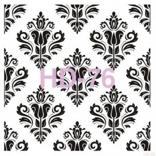 Cadence Home Decor Stencil Boyama Şablonu 45x45 cm. HD-76