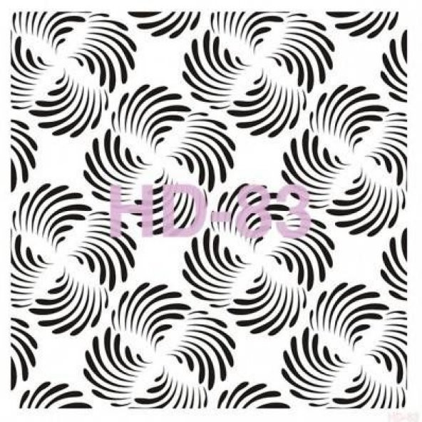 Cadence Home Decor Stencil Boyama Şablonu 45x45 cm. HD-83 ürün görseli