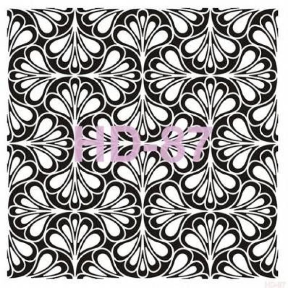 Cadence Home Decor Stencil Boyama Şablonu 45x45 cm. HD-87