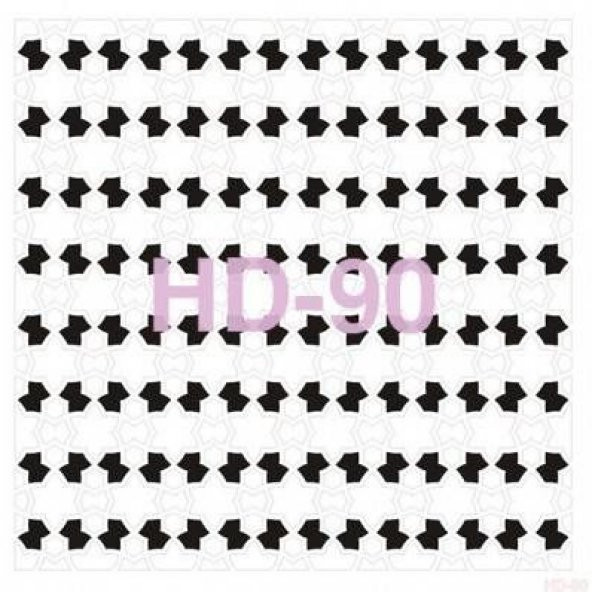 Cadence Home Decor Stencil Boyama Şablonu 45x45 cm. HD-90