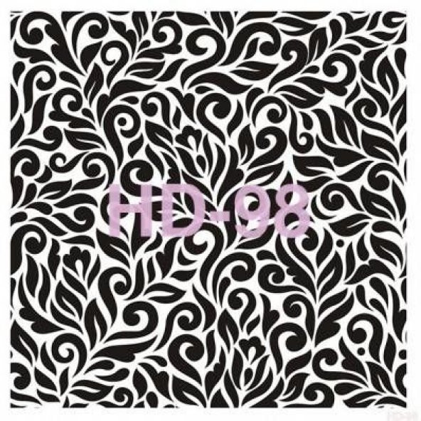 Cadence Home Decor Stencil Boyama Şablonu 45x45 cm. HD-98
