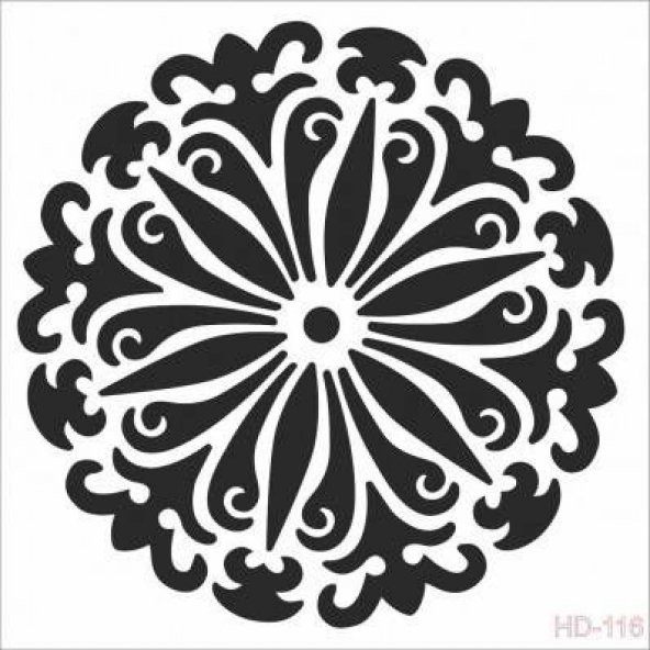 Cadence Home Decor Stencil Boyama Şablonu 45x45 cm. HD-116