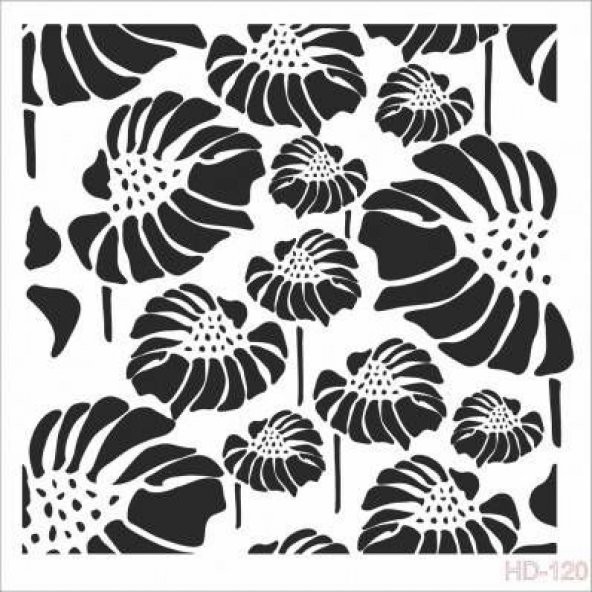 Cadence Home Decor Stencil Boyama Şablonu 45x45 cm. HD-120