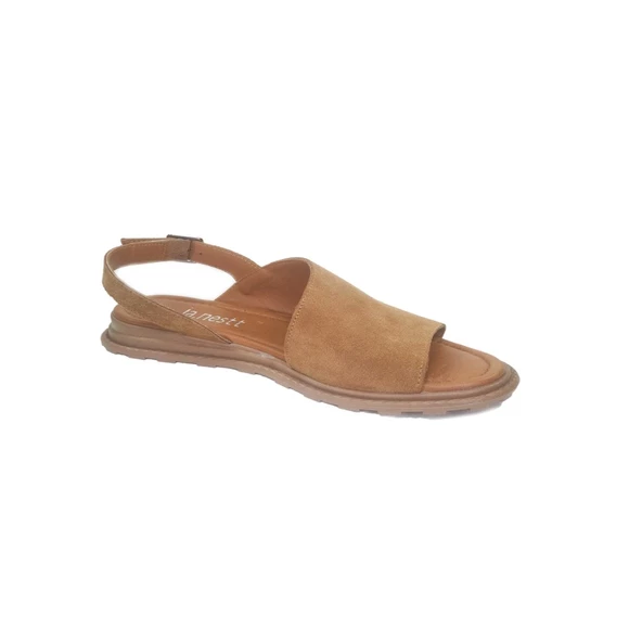Janestt Kadın Süet Deri Sandalet 438-S-1 - 8