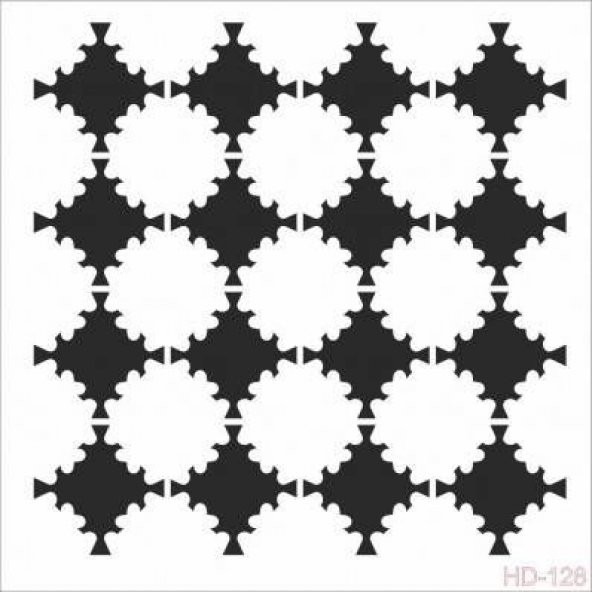 Cadence Home Decor Stencil Boyama Şablonu 45x45 cm. HD-128 ürün görseli